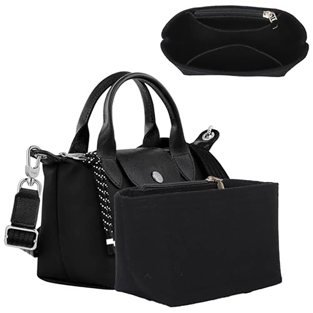 Backpack Insert Organizer - Felt Cloth Insert Bag for Longchamp