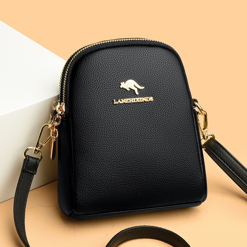 Fashion Backpack Women - Fashion Solid Color Zipper Versatile Pu