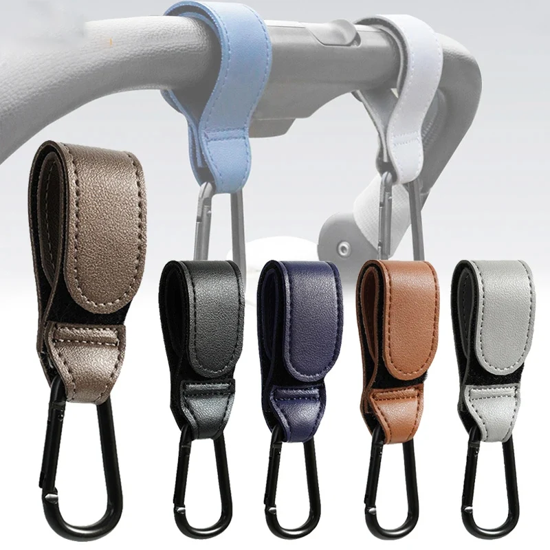 Baby Stroller Hook Fashion PU  - Backpack Diaper Bag review and price