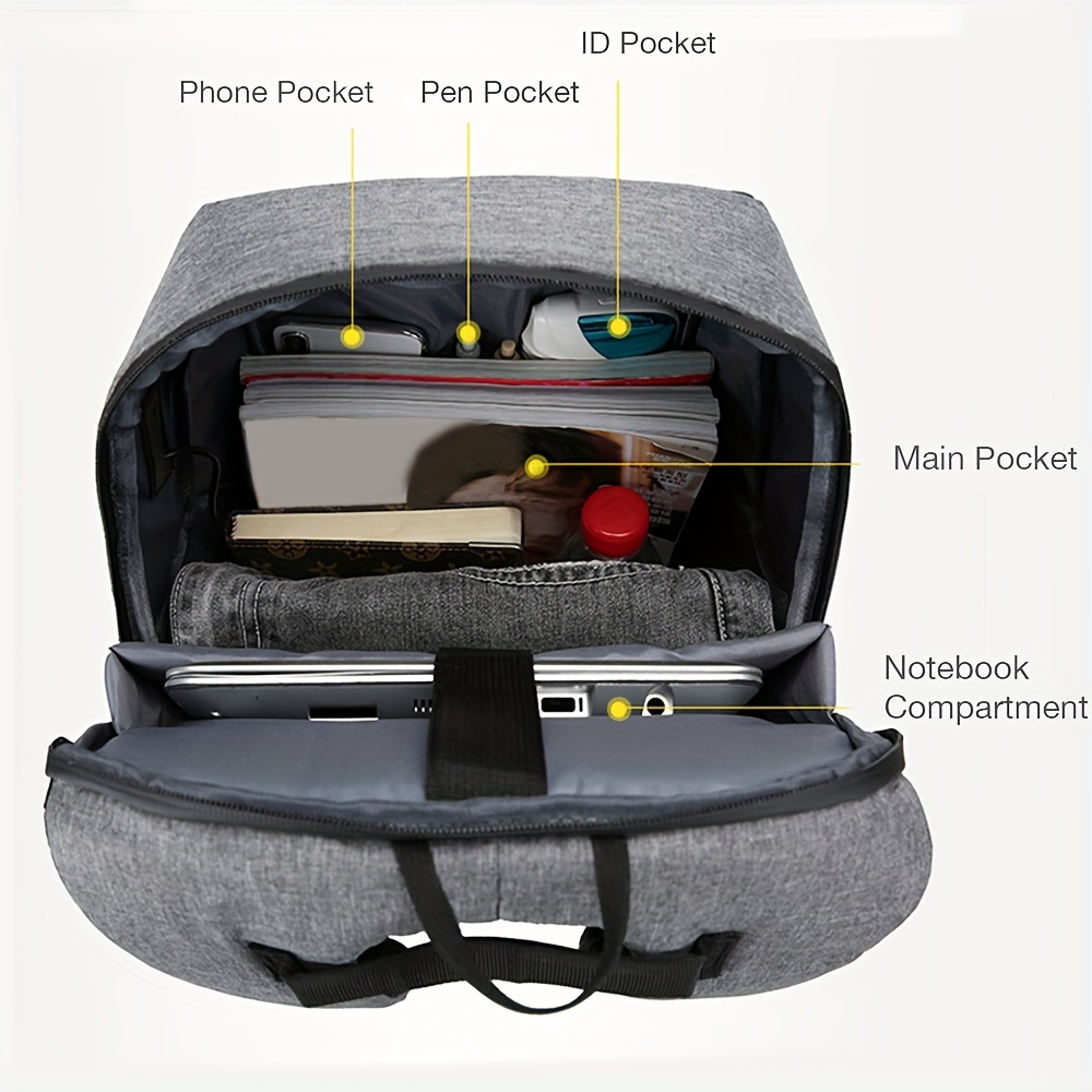 Anti Theft Men Business Laptop - Laptop Backpack 15.6 review and price