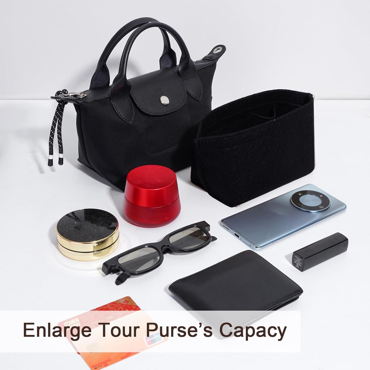 Felt Cloth Insert Bag for Long - Backpack Insert Organizer review and price