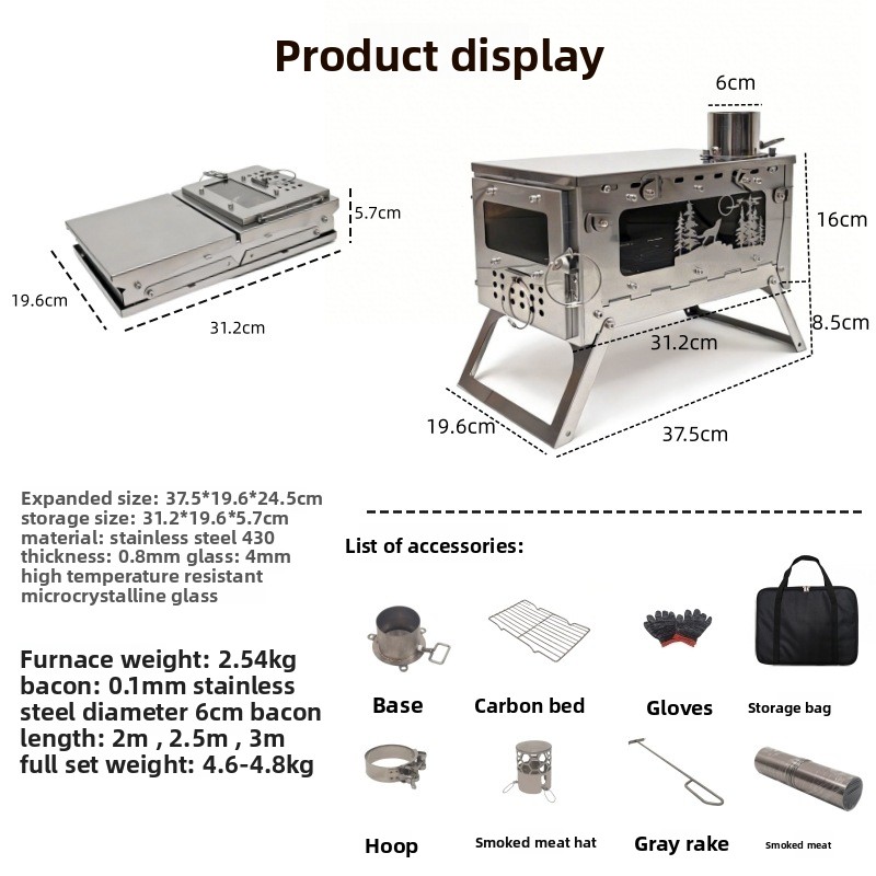 Stainless Steel Foldable Porta - Foldable Backpack Small review and price