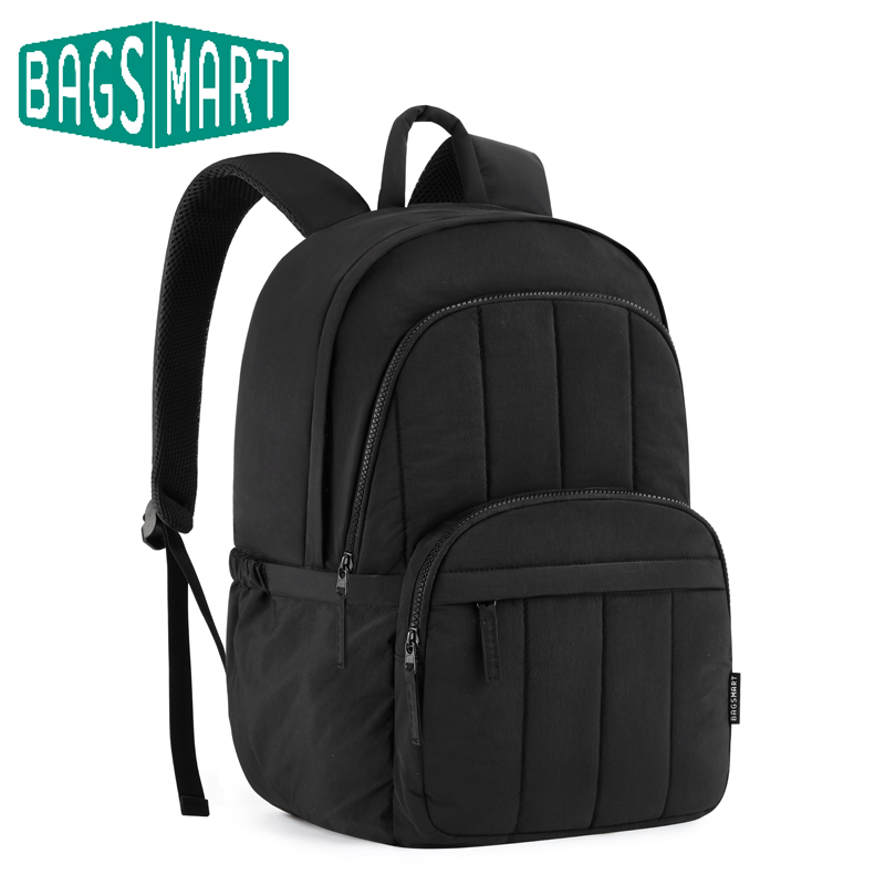 BAGSMAT Quilted College School - Laptop Backpack 15.6 review and price