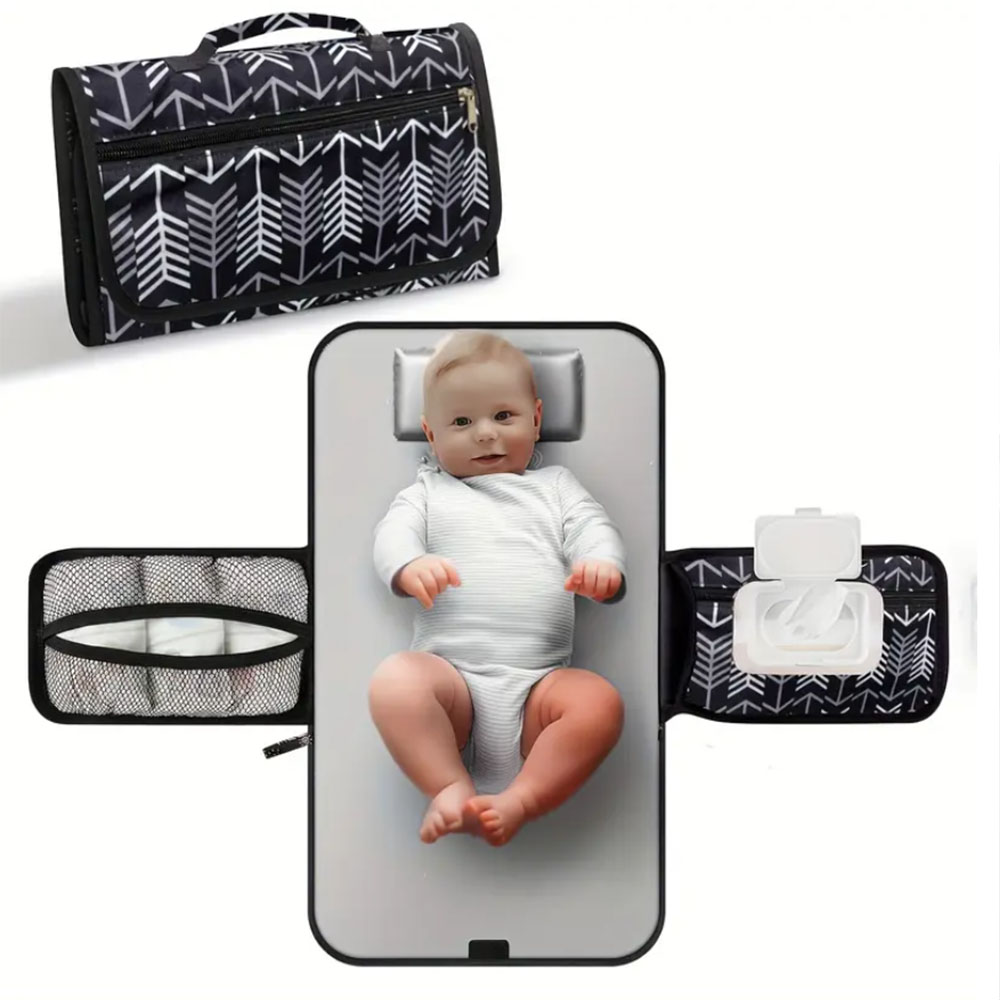 Portable Changing Pad for Diap - Backpack Diaper Bag review and price